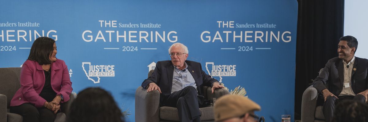 Jayapal, Sanders, and Khanna