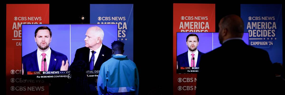 JD Vance and Tim Walz.