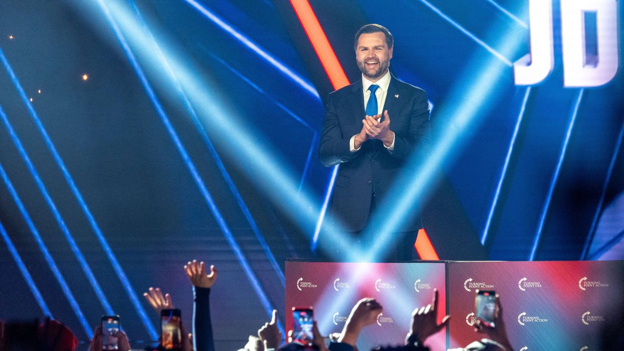 JD Vance at a Turning Point's conference.