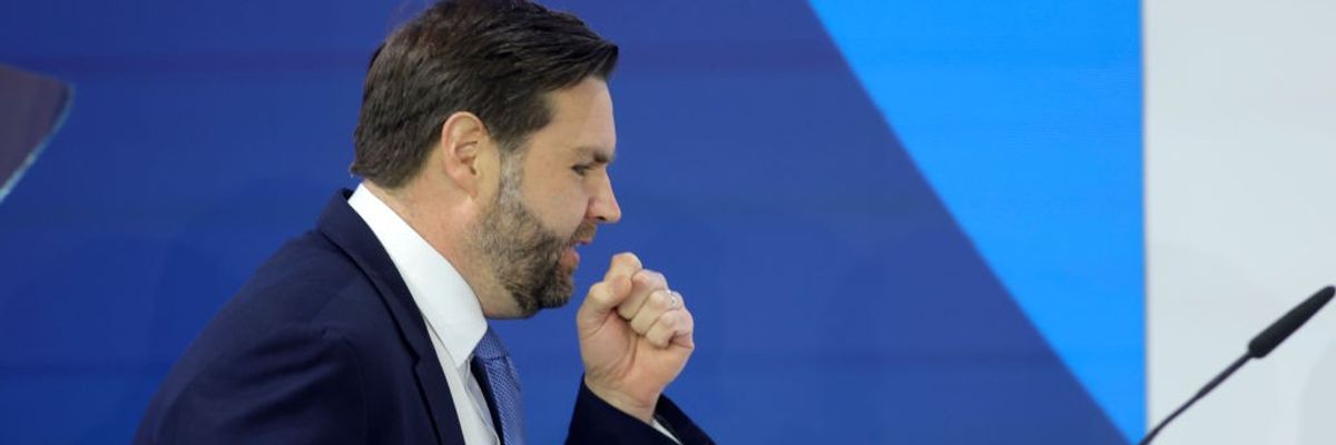 JD Vance in Munich, Germany in February of 2025