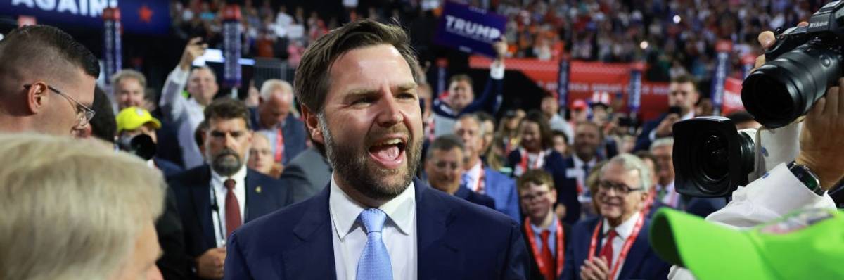 JD Vance is jubilant after being picked as Trump's running mate