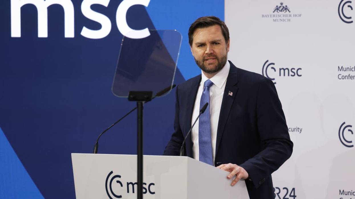 JD Vance speaks at the Munich Security Conference