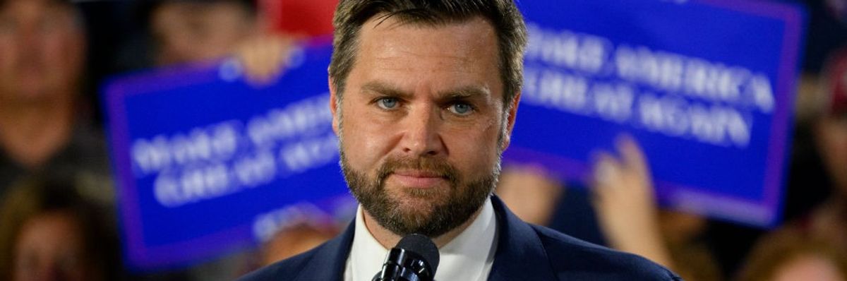 JD Vance Speaks In Erie, Pennsylvania