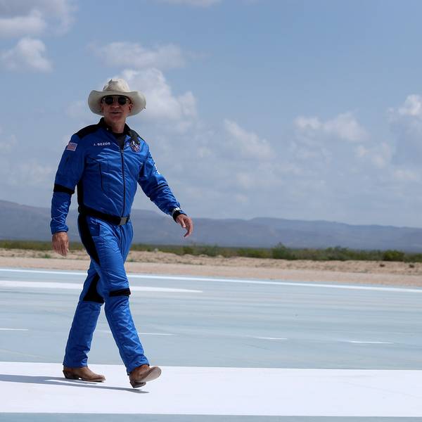 Jeff Bezos' Blue Origin New Shepard Space Vehicle Flies The Billionaire And Other Passengers To Space