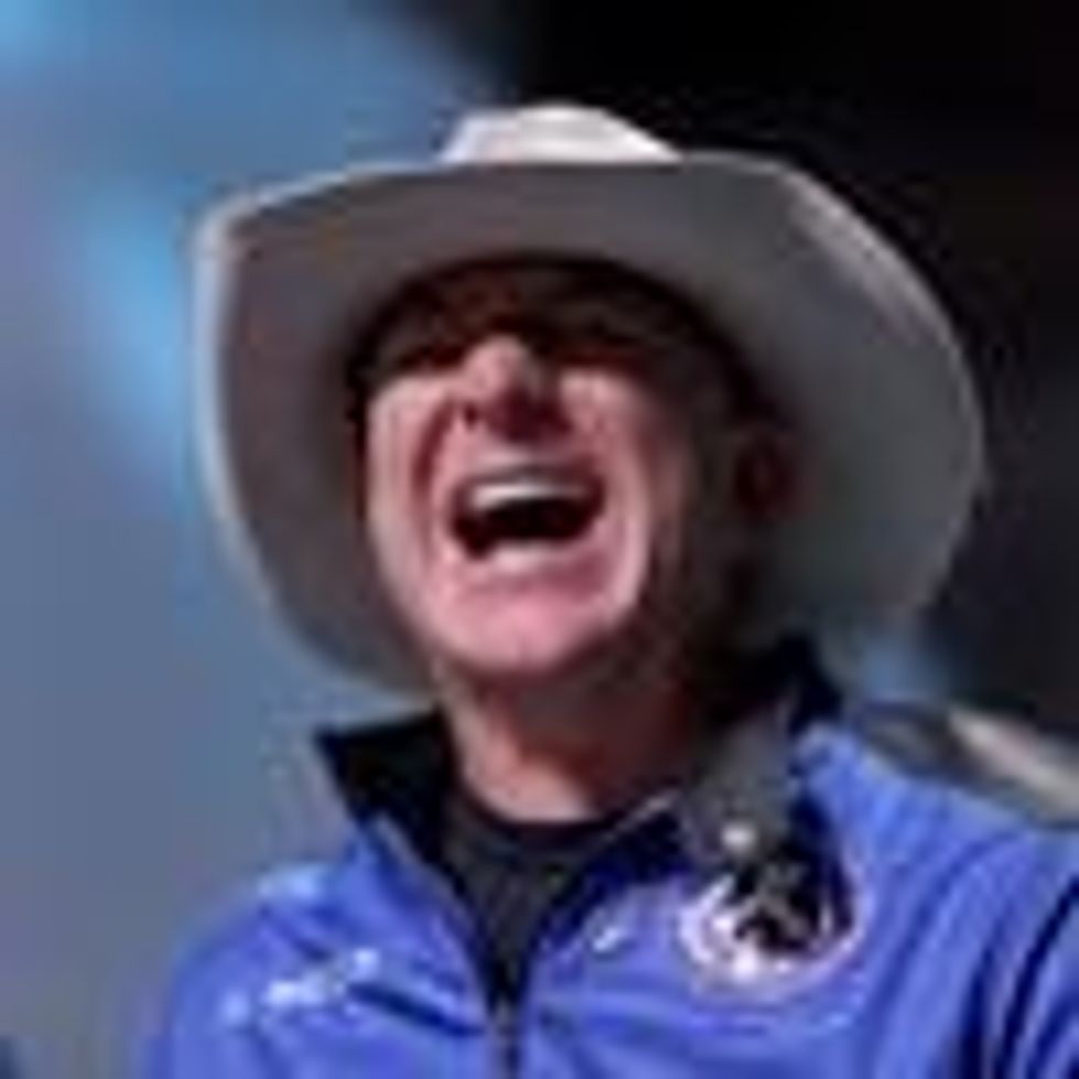 Jeff Bezos laughing