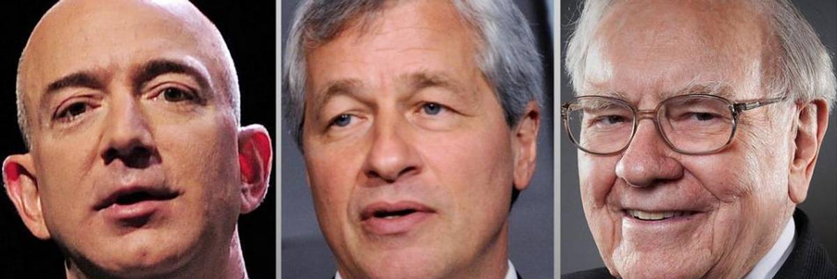 Medicare-for-All Proponents Warn Against Billionaires' Plan to "Disrupt" Healthcare Industry