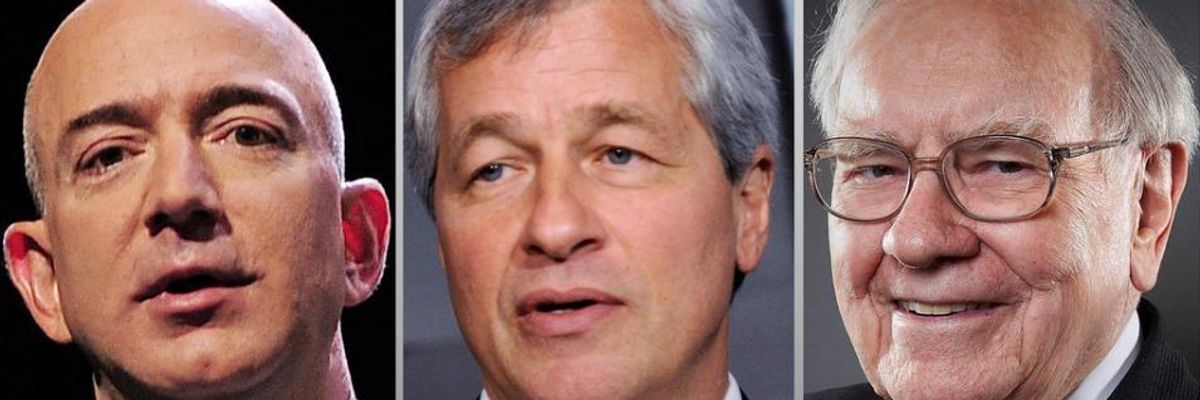 Medicare-for-All Proponents Warn Against Billionaires' Plan to "Disrupt" Healthcare Industry