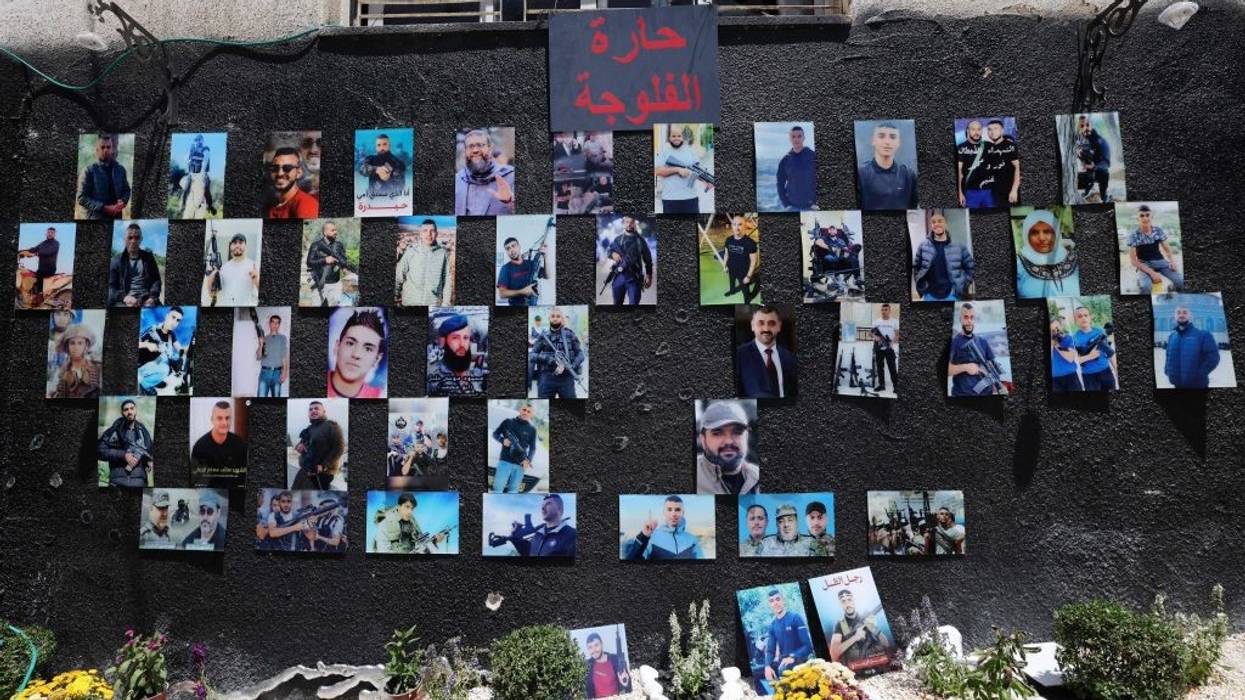 Jenin memorial.