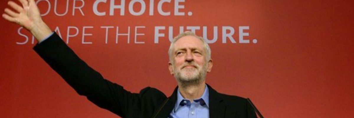 Challenging War and Austerity, Corbyn Sails to Victory in UK