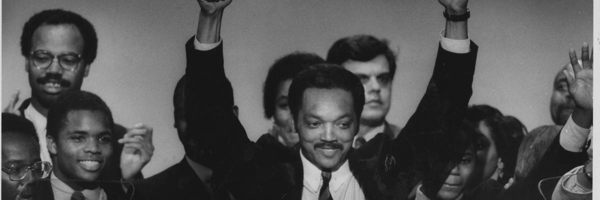 Jesse Jackson at the 1984 Democratic National Convention