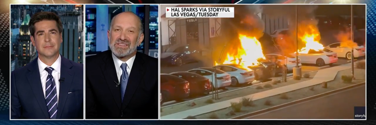 Jesse Watters and Howard Lutnick