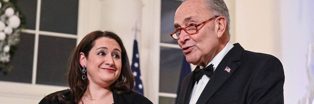 Jessica and Chuck Schumer