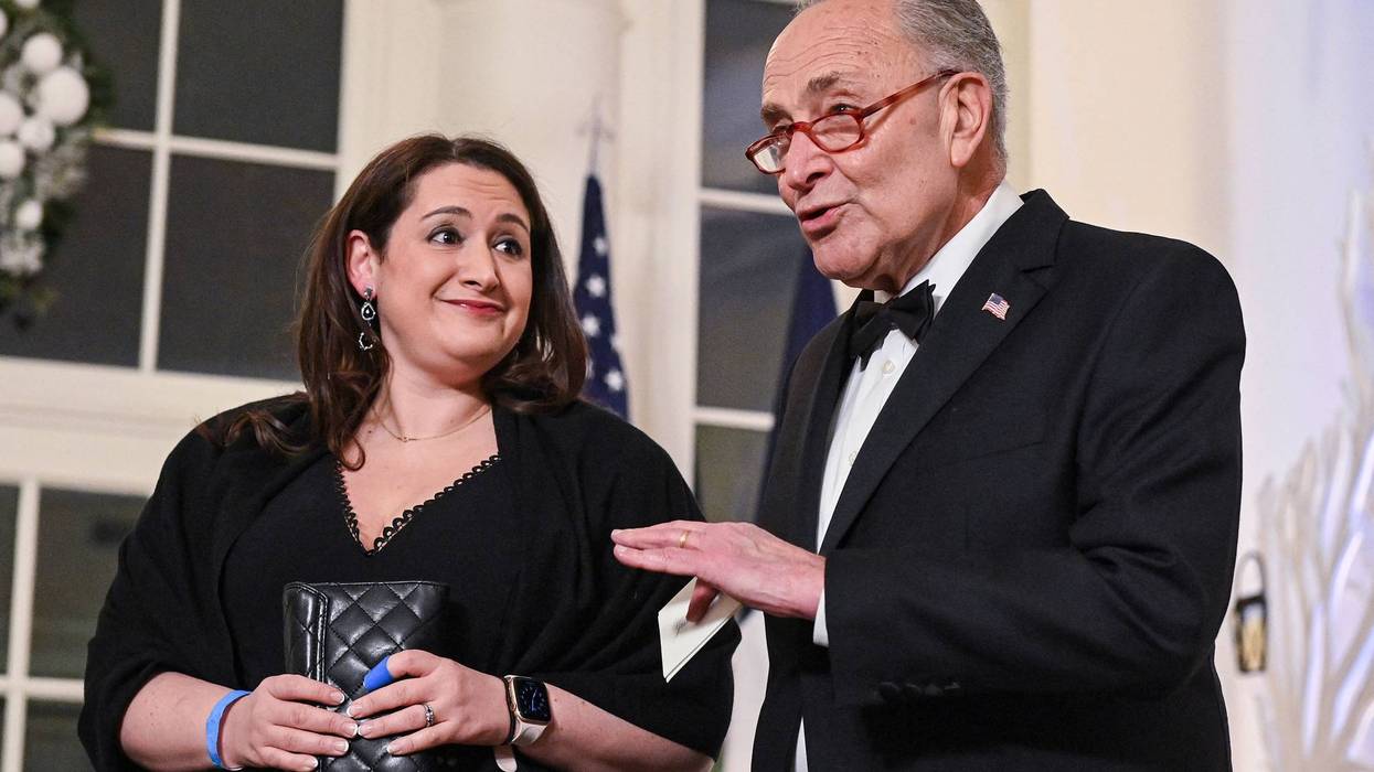 Jessica and Chuck Schumer