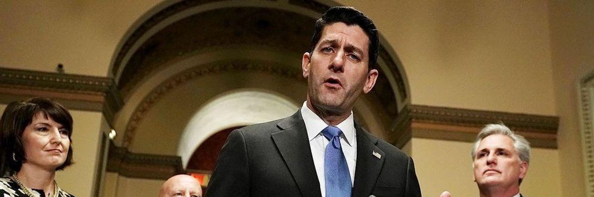 The Only Way Paul Ryan Wins Is if Millions of Americans Lose