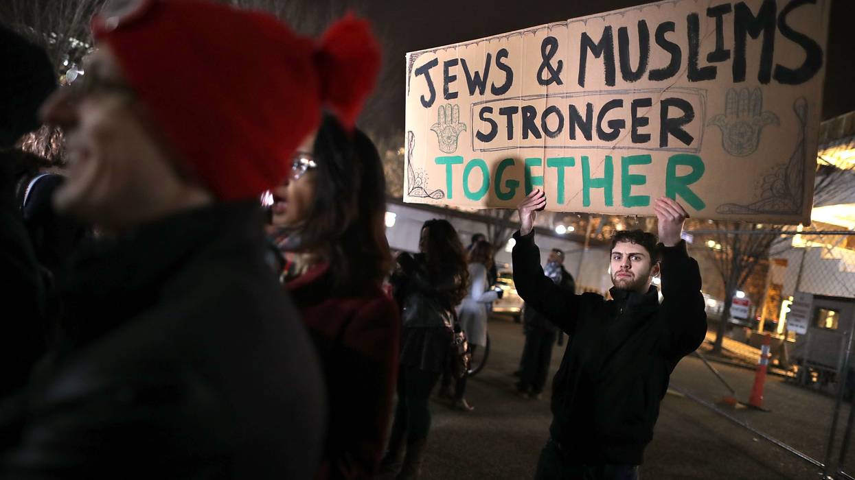 Jewish Activists Demonstrate Against Islamophobia And Racism In Front Of White House