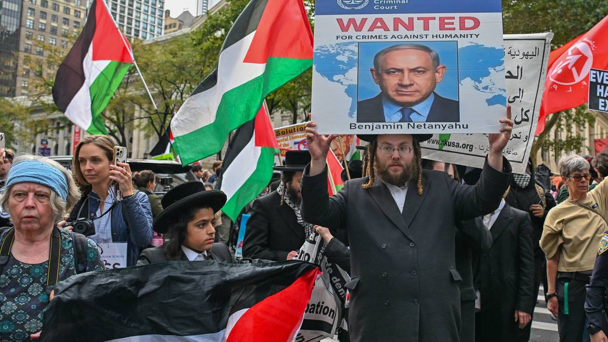 Jewish and Muslim demonstrators march in New York over Gaza war