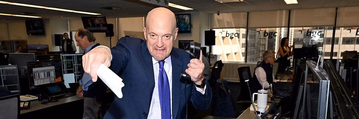 'Stuttering Speechlessness' by Jim Cramer Seen as Telling Reaction to Suspicious Trump Stock Trading