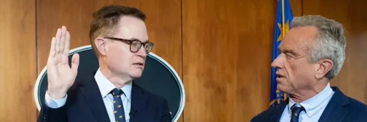 Trump Taps 'Manifestly Unqualified' Peter Thiel Protégé as Acting CDC Director After RFK's Purge
