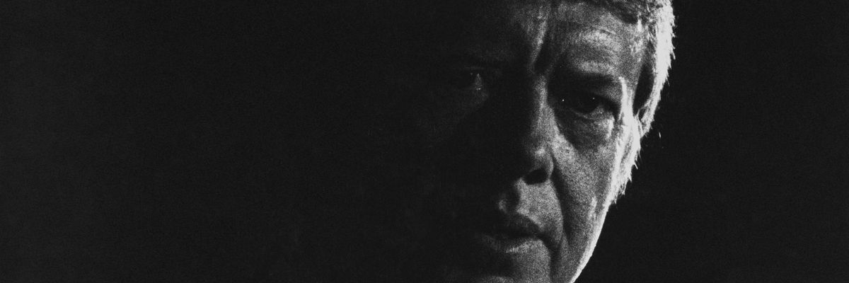 Jimmy Carter at event in which promised draft pardon.