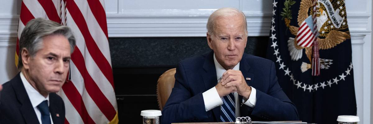 Joe Biden and Antony Blinken