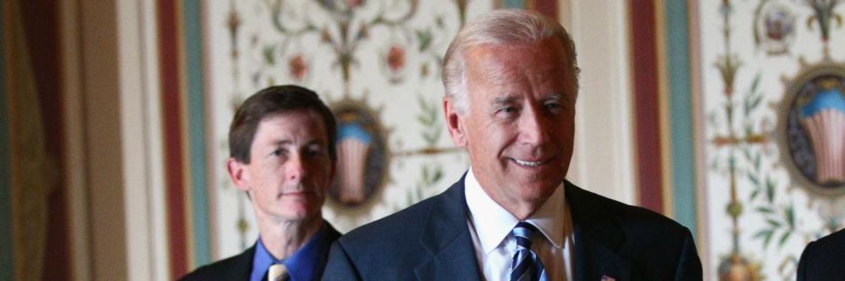 Joe Biden and Bruce Reed