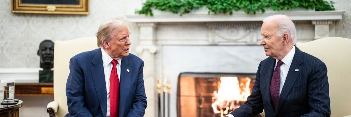 Joe Biden and Donald Trump