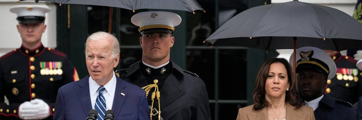 Joe Biden and Kamala Harris