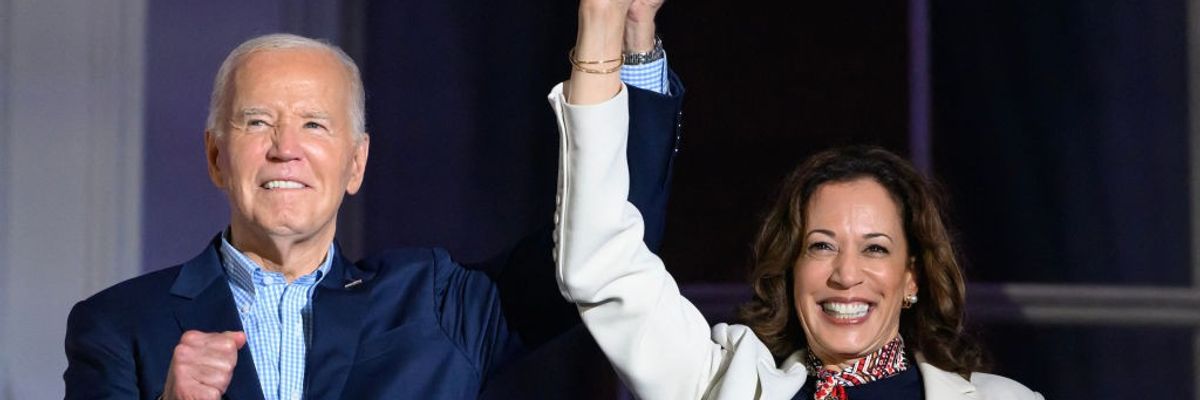 Joe Biden and Kamala Harris