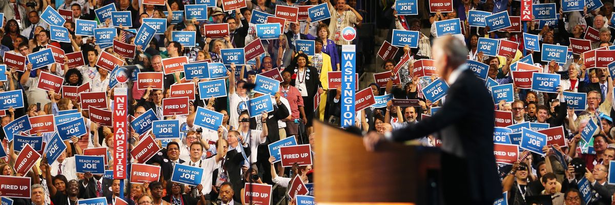 Joe Biden at 2012 DNC in Charlott