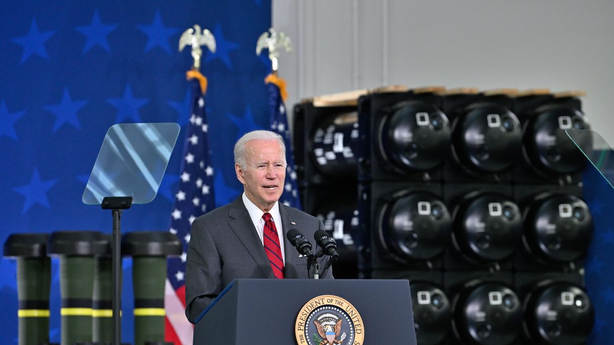 Joe Biden at Lockheed Martin plant