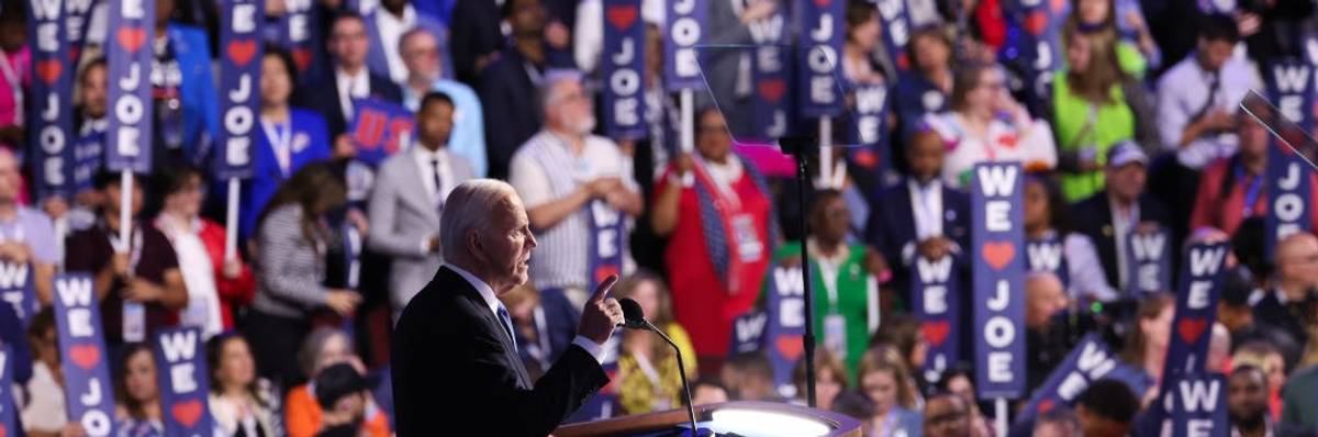 Joe Biden at the 2024 DNC