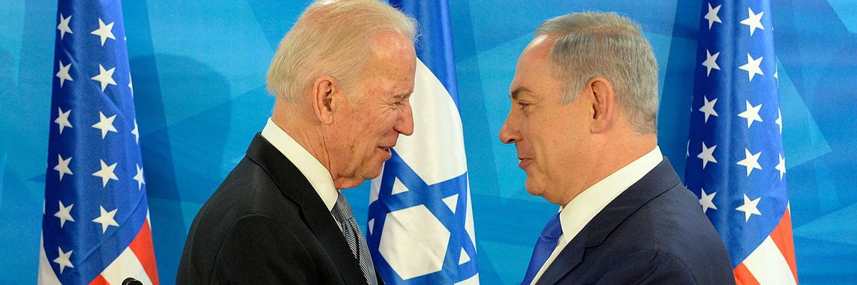 Joe Biden Benjamin Netanyahu