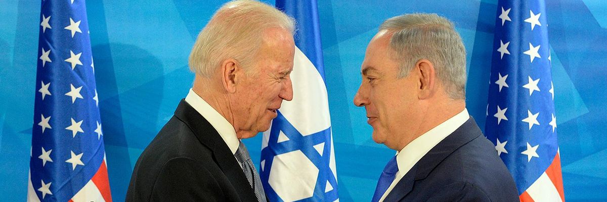 Joe Biden Benjamin Netanyahu