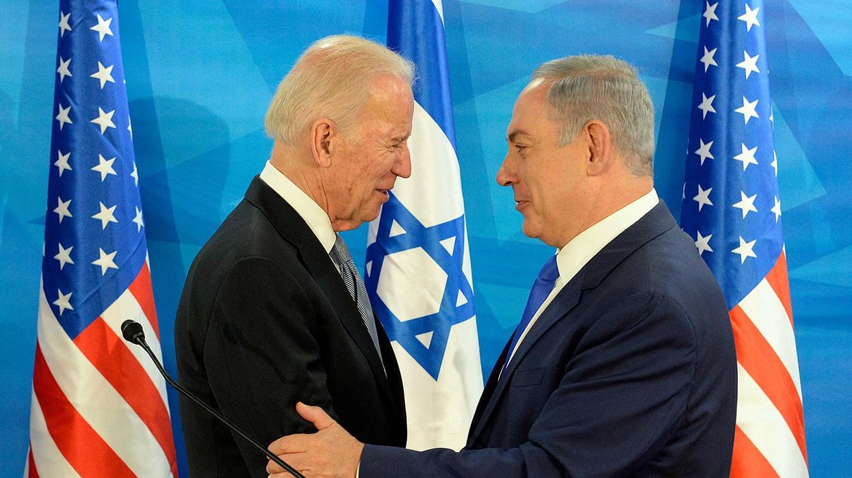 Joe Biden Benjamin Netanyahu
