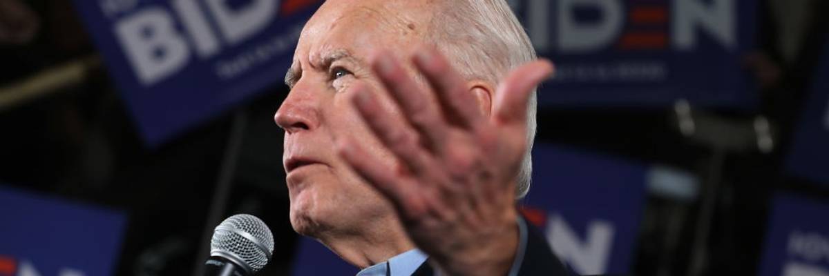 Joe Biden Campaigns In Iowa