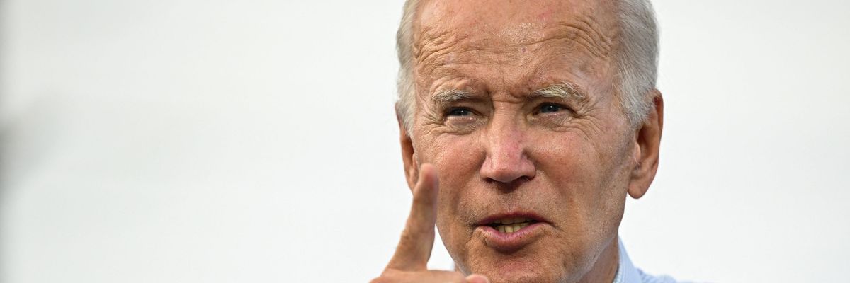 Joe Biden delivering Labor Day speech