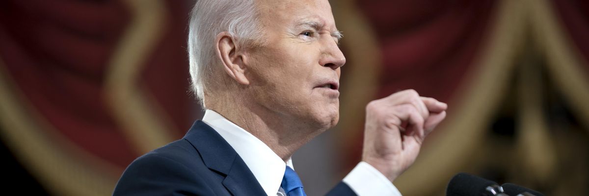 Joe Biden delivers speech on one year anniversary of January 6 attack