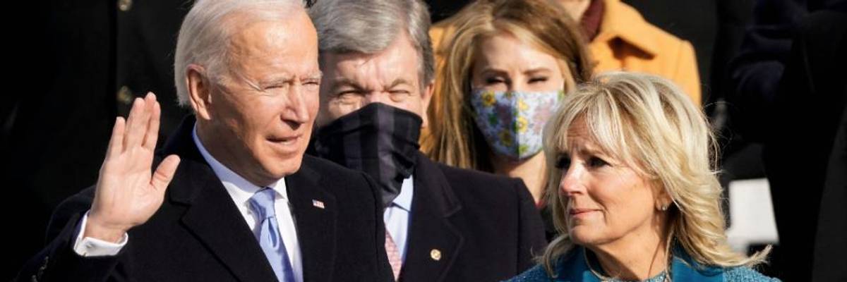 "This Is Democracy's Day": Joe Biden Sworn In as 46th President of the United States