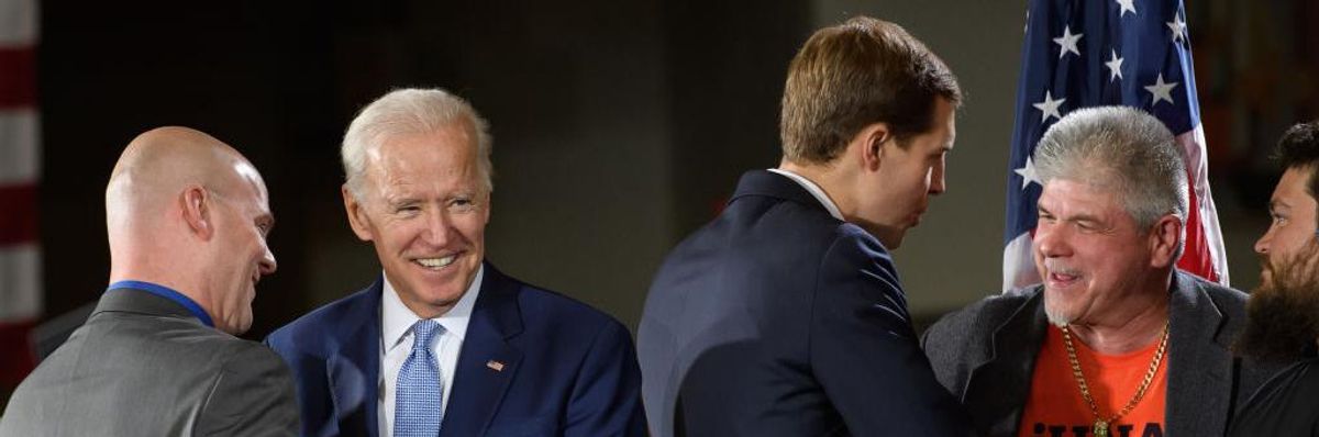 NYT Urges Biden to Shun His Party's 'Left-Leaning Brand'