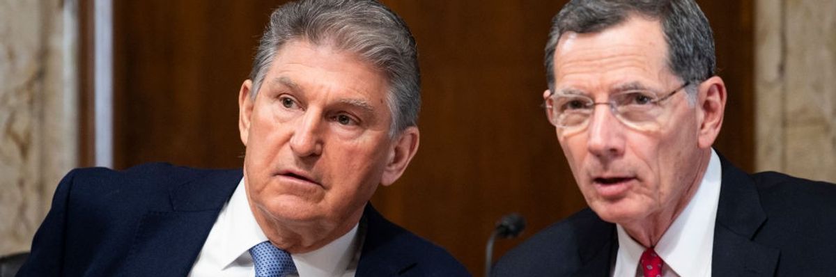 Joe Manchin and John Barrasso