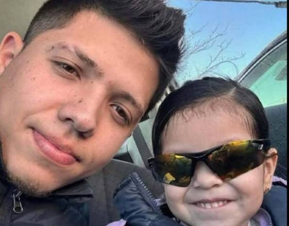 Johan Sebasti\u00e1n Dur\u00e1n Guerrero and his daughter