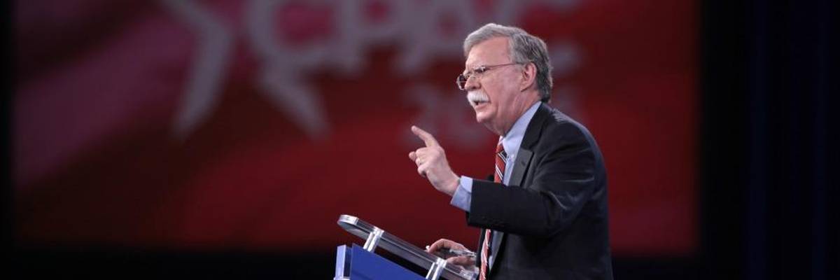 John Bolton: A Drum Major for Regime Change Gains Inside Influence