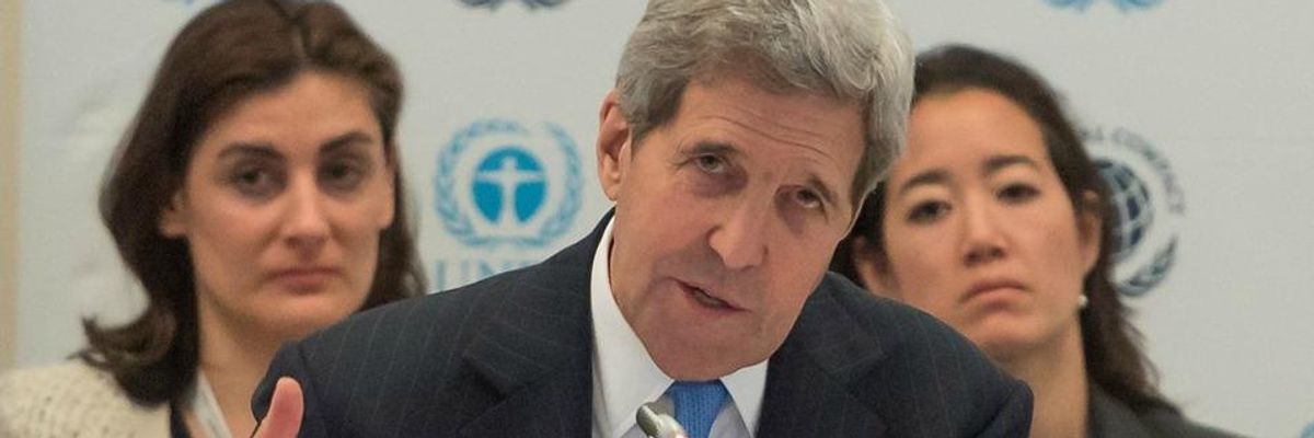 COP21: Strong Words from Secretary Kerry, But Will the US Back Them Up?