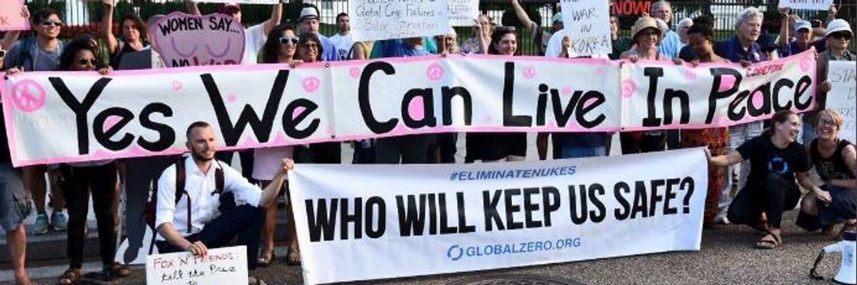 'Negotiate, Don't Escalate': Demands for Peace as Nuclear Threat Looms