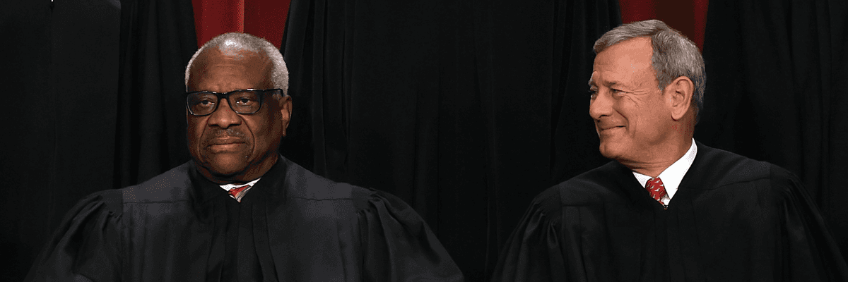 John Roberts and Clarence Thomas