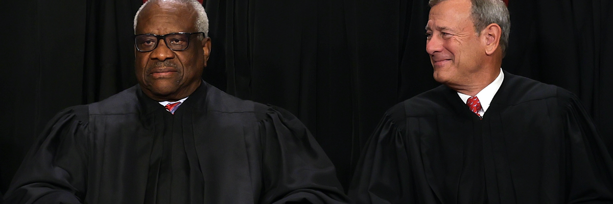 John Roberts and Clarence Thomas