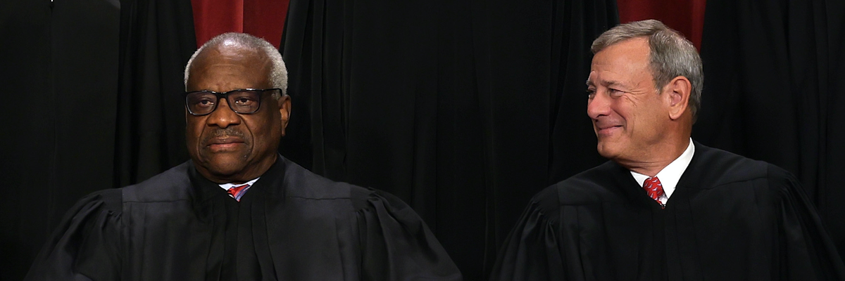 John Roberts and Clarence Thomas