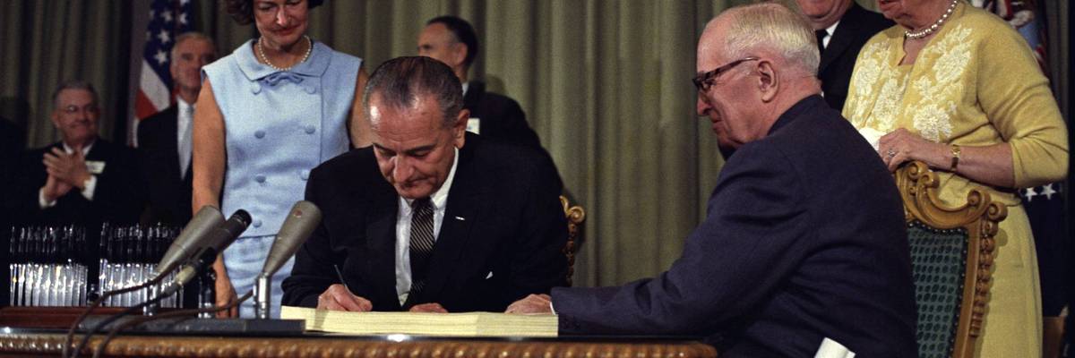 Johnson signs Medicare