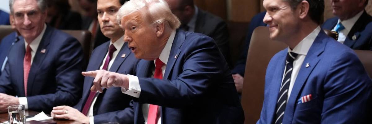 Joined By Elon Musk, Trump Holds First Cabinet Meeting Of His Second Term