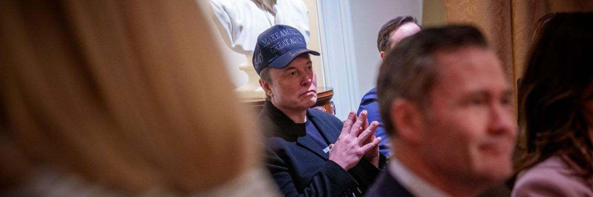 Joined By Elon Musk, Trump Holds First Cabinet Meeting Of His Second Term